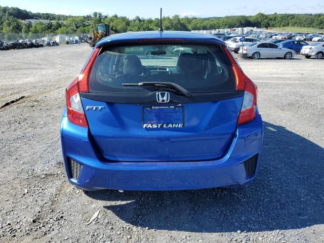 3HGGK5H56FM767767 - 2015 HONDA FIT LX ლურჯი ფოტო 6