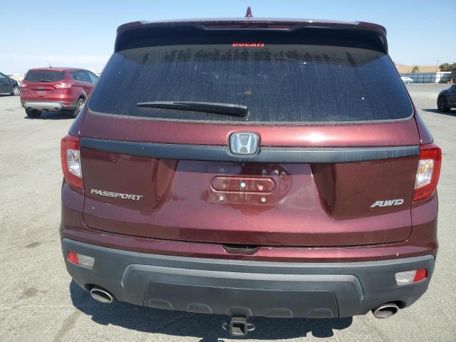 5FNYF8H53KB008176 - 2019 HONDA PASSPORT EXL برغندي صورة 6