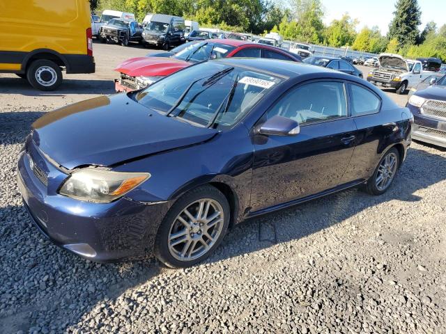 JTKDE167380220749 - 2008 TOYOTA SCION TC BLUE photo 2