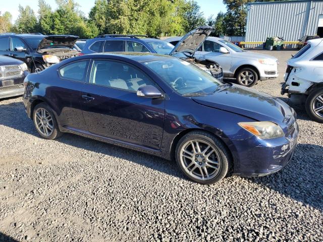 JTKDE167380220749 - 2008 TOYOTA SCION TC BLUE photo 7