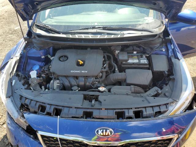 3KPFK4A74HE049227 - 2017 KIA FORTE LX 蓝色 照片 11