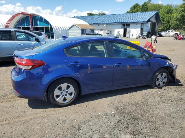 3KPFK4A74HE049227 - 2017 KIA FORTE LX 蓝色 照片 3