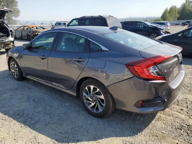 2HGFC2F77JH591900 - 2018 HONDA CIVIC EX GRAY photo 2