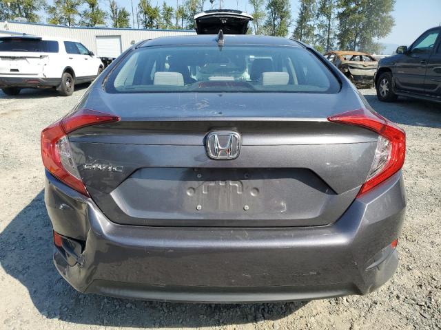 2HGFC2F77JH591900 - 2018 HONDA CIVIC EX GRAY photo 6