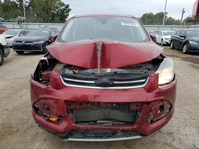 1FMCU0H92DUA30597 - 2013 FORD ESCAPE SEL RED photo 5