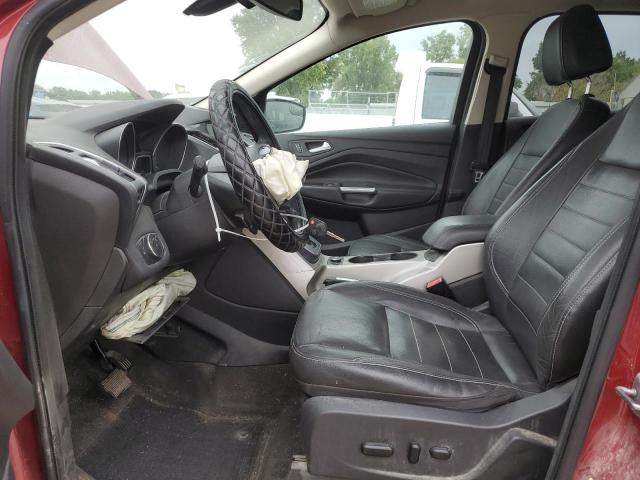 1FMCU0H92DUA30597 - 2013 FORD ESCAPE SEL RED photo 7