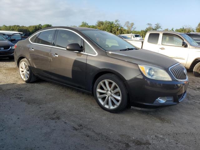 1G4PP5SK1D4208744 - 2013 BUICK VERANO GRAY photo 4