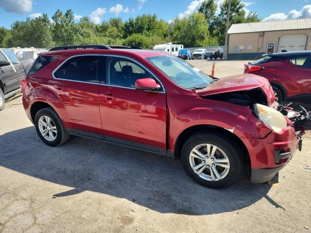 1GNALBEK1FZ115414 - 2015 CHEVROLET EQUINOX LT Rojo foto 4