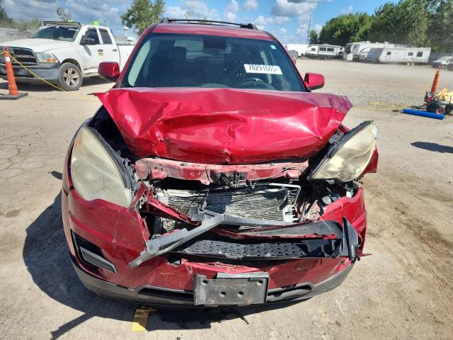 1GNALBEK1FZ115414 - 2015 CHEVROLET EQUINOX LT Rojo foto 5