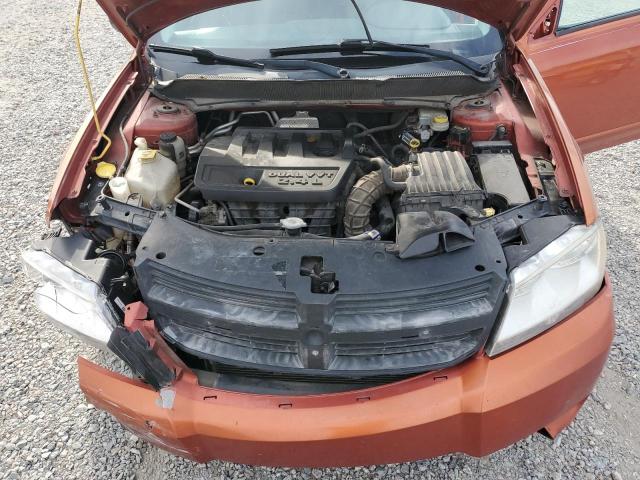 1B3LC56J88N160368 - 2008 DODGE AVENGER SXT ORANGE photo 11