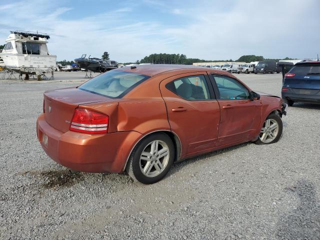 1B3LC56J88N160368 - 2008 DODGE AVENGER SXT ORANGE photo 3