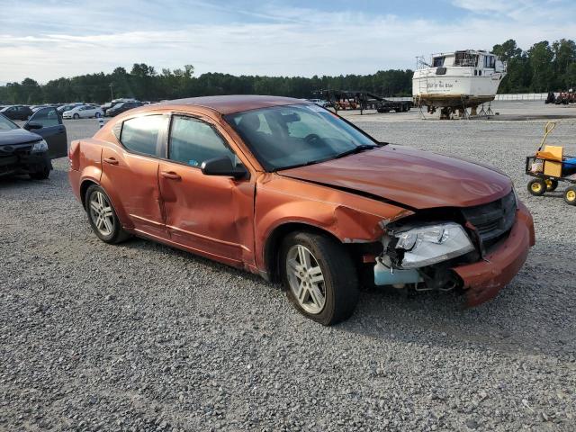 1B3LC56J88N160368 - 2008 DODGE AVENGER SXT ORANGE photo 4