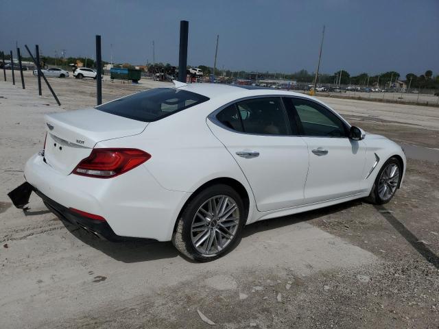 KMTG34LA8MU074252 - 2021 GENESIS G70 ELITE WHITE photo 3