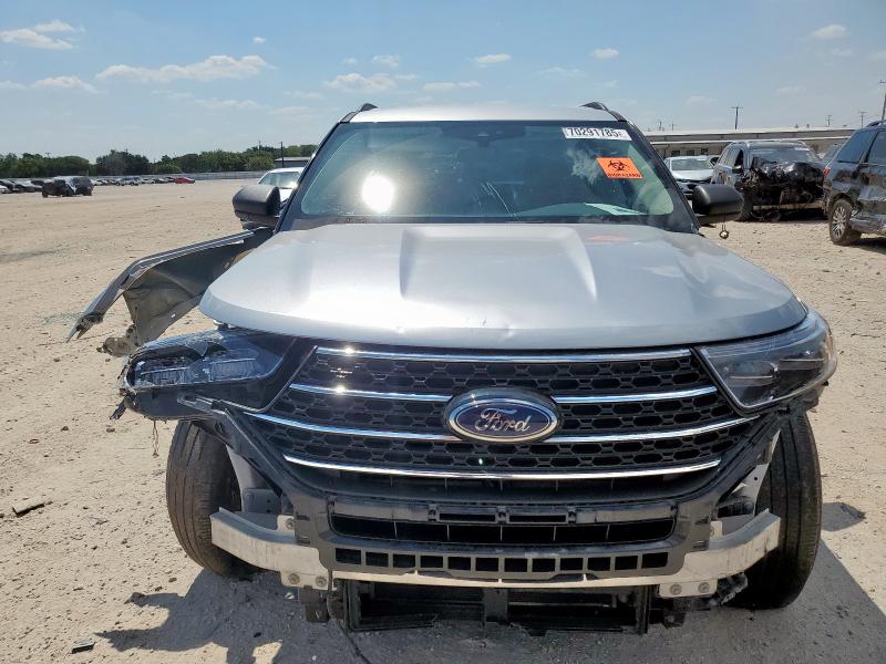1FMSK7DH7LGD15588 - 2020 FORD EXPLORER XLT SILVER photo 5