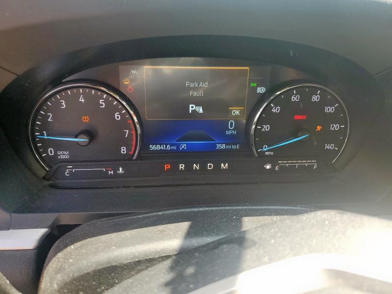 1FMSK7DH7LGD15588 - 2020 FORD EXPLORER XLT SILVER photo 9