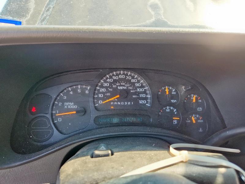 2GCEC13V961201855 - 2006 CHEVROLET SILVERADO C1500 BLACK photo 9