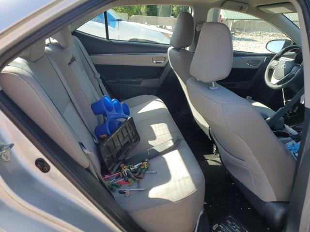 2T1BURHE5FC444412 - 2015 TOYOTA COROLLA L SILVER photo 10