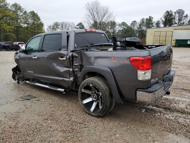 5TFHW5F17DX294654 - 2013 TOYOTA TUNDRA CREWMAX LIMITED GRAY photo 2