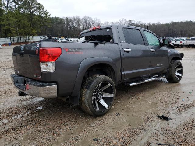 5TFHW5F17DX294654 - 2013 TOYOTA TUNDRA CREWMAX LIMITED GRAY photo 3