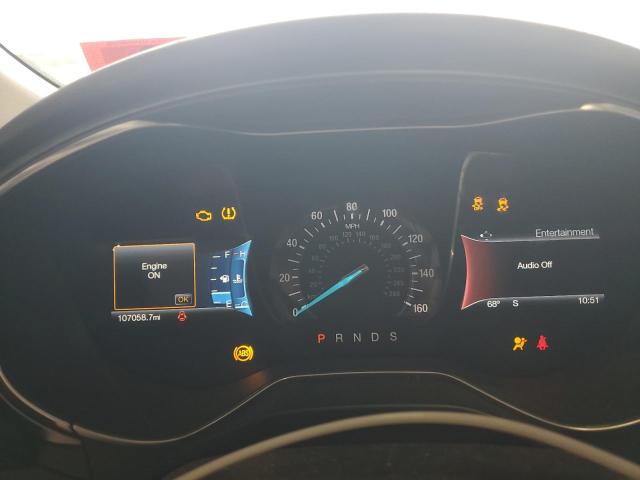 3FA6P0T94HR338227 - 2017 FORD FUSION SE შავი ფოტო 9