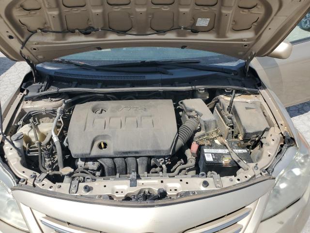 5YFBU4EE9DP076739 - 2013 TOYOTA COROLLA BASE Золотой фото 11