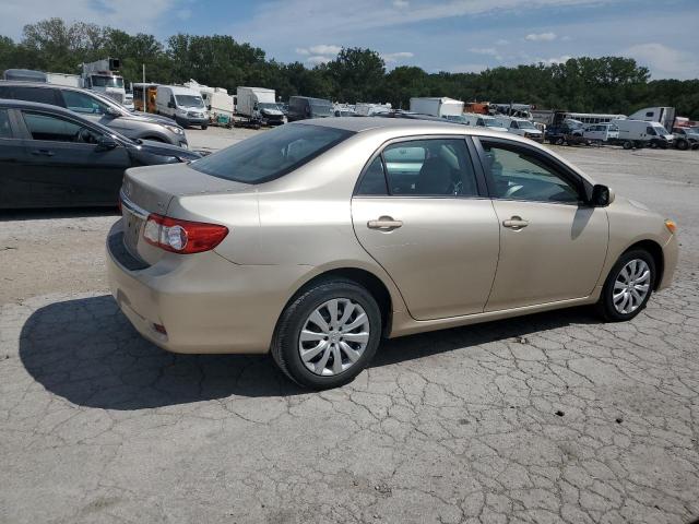 5YFBU4EE9DP076739 - 2013 TOYOTA COROLLA BASE Золотой фото 3