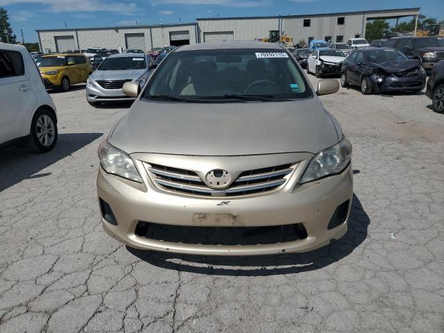 5YFBU4EE9DP076739 - 2013 TOYOTA COROLLA BASE Золотой фото 5