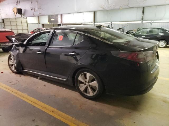 KNAGN4AD9G5092860 - 2016 KIA OPTIMA HYBRID BLACK photo 2