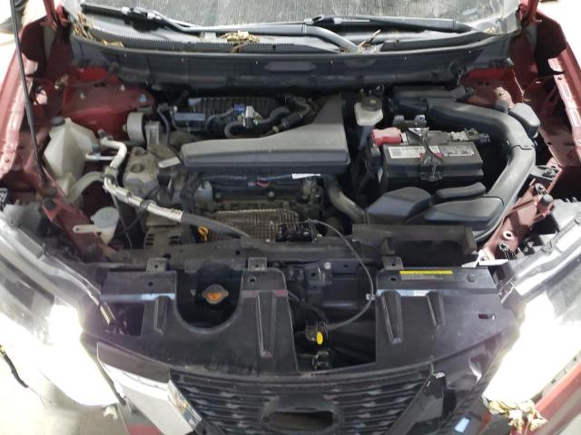 5N1AT2MVXKC764271 - 2019 NISSAN ROGUE S RED photo 12