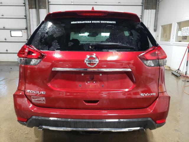 5N1AT2MVXKC764271 - 2019 NISSAN ROGUE S RED photo 6