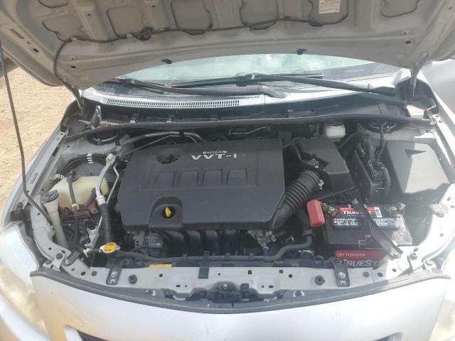 1NXBU4EE5AZ262515 - 2010 TOYOTA COROLLA BASE Արծաթագույն լուսանկար 11