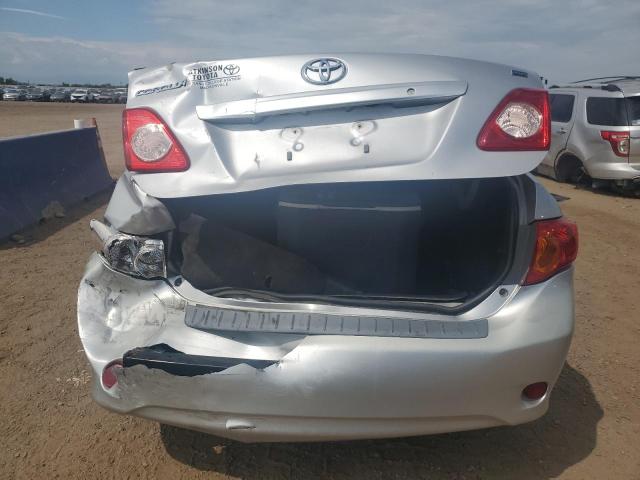 1NXBU4EE5AZ262515 - 2010 TOYOTA COROLLA BASE Արծաթագույն լուսանկար 6