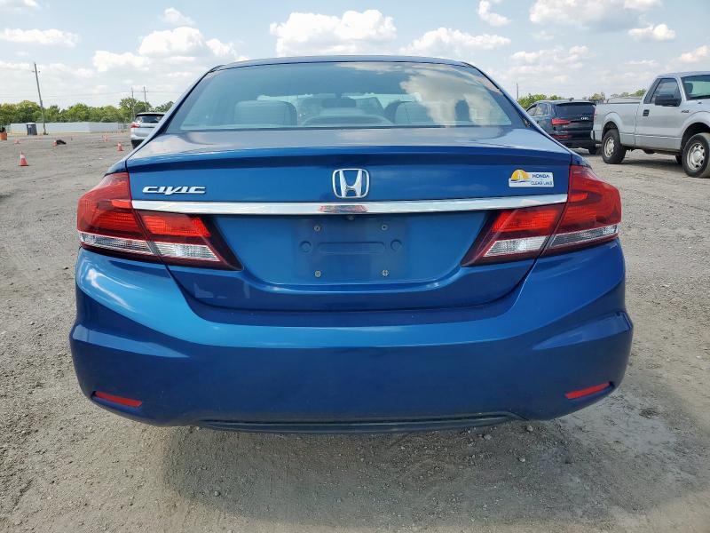 19XFB2F59EE200991 - 2014 HONDA CIVIC LX BLUE photo 6