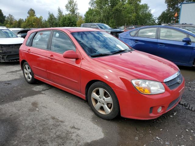 KNAFE161875008942 - 2007 KIA SPECTRA5 SX RED photo 4