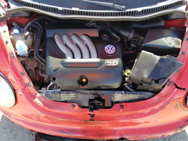 3VWBK21C53M437840 - 2003 VOLKSWAGEN NEW BEETLE GL 红色 照片 11