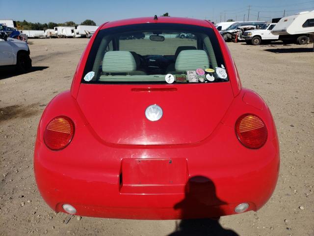 3VWBK21C53M437840 - 2003 VOLKSWAGEN NEW BEETLE GL RED photo 6