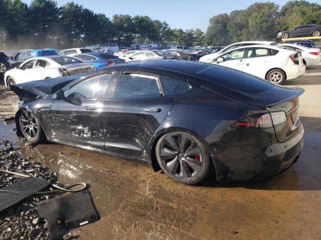 5YJSA1E63PF524294 - 2023 TESLA MODEL S BLACK photo 2