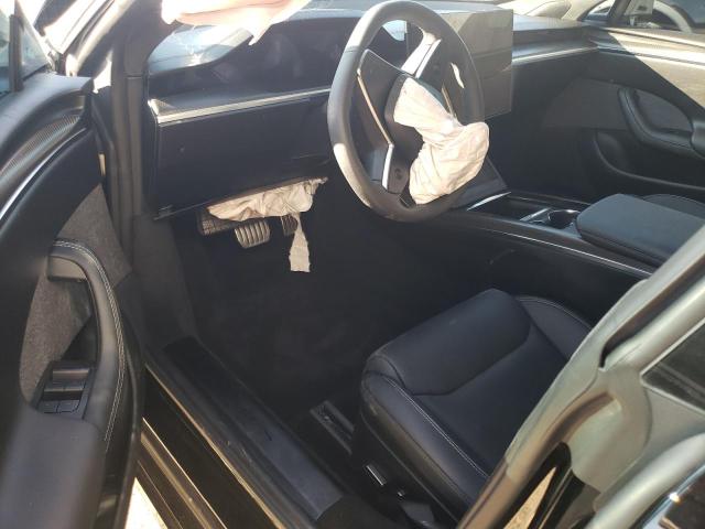 5YJSA1E63PF524294 - 2023 TESLA MODEL S BLACK photo 8