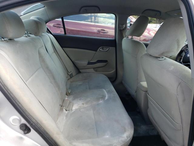 19XFB2F54CE386839 - 2012 HONDA CIVIC LX SILVER photo 10