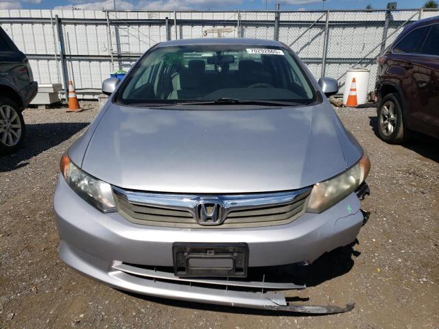 19XFB2F54CE386839 - 2012 HONDA CIVIC LX SILVER photo 5