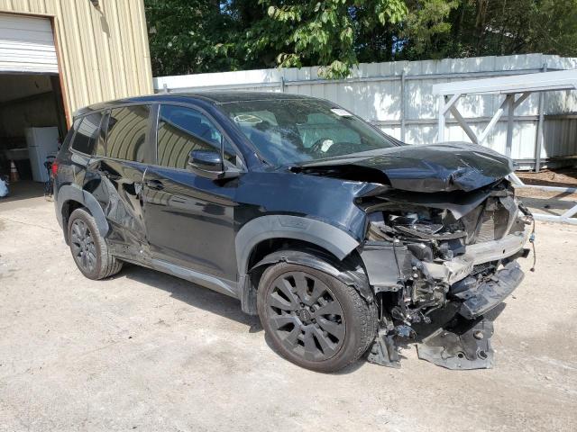 5FNYF7H58NB001285 - 2022 HONDA PASSPORT EXL Siyah fotoğraf 6