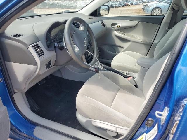 1NXBU4EE5AZ291707 - 2010 TOYOTA COROLLA BASE BLUE photo 7
