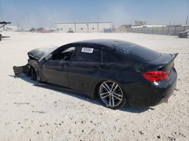 WBA4J5C5XKBM65666 - 2019 BMW 440I GRAN COUPE BLACK photo 2