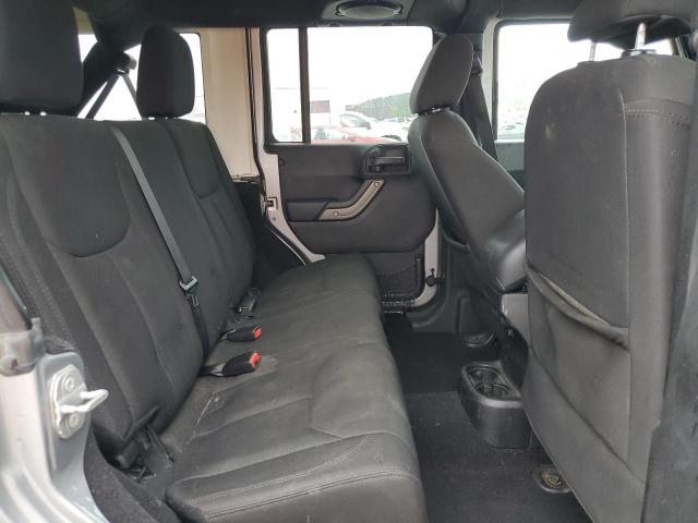 1C4BJWDGXEL305186 - 2014 JEEP WRANGLER U SPORT Gümüş fotoğraf 10
