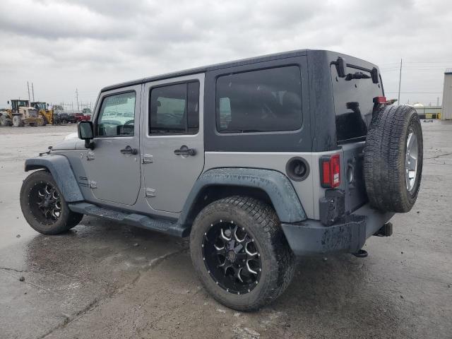 1C4BJWDGXEL305186 - 2014 JEEP WRANGLER U SPORT Gümüş fotoğraf 2