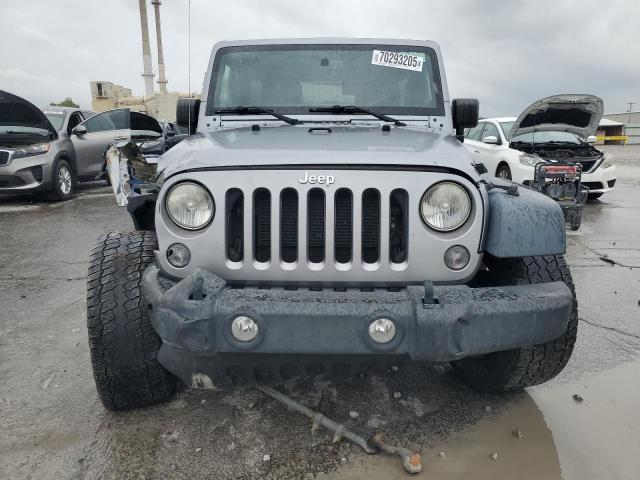 1C4BJWDGXEL305186 - 2014 JEEP WRANGLER U SPORT Gümüş fotoğraf 5