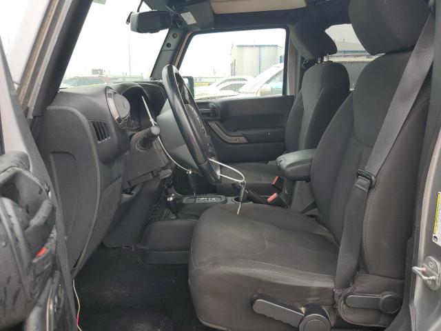1C4BJWDGXEL305186 - 2014 JEEP WRANGLER U SPORT Gümüş fotoğraf 7