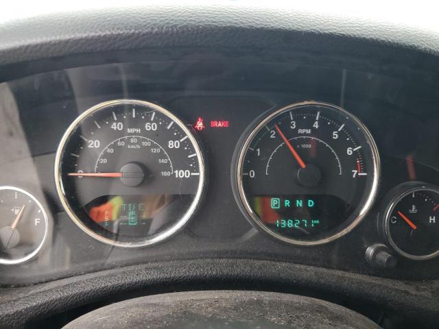 1C4BJWDGXEL305186 - 2014 JEEP WRANGLER U SPORT Gümüş fotoğraf 9