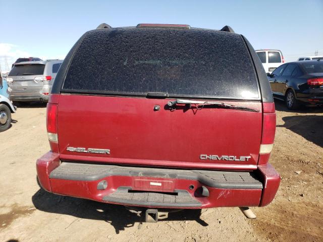 1GNCS13W52K141853 - 2002 CHEVROLET BLAZER RED photo 6