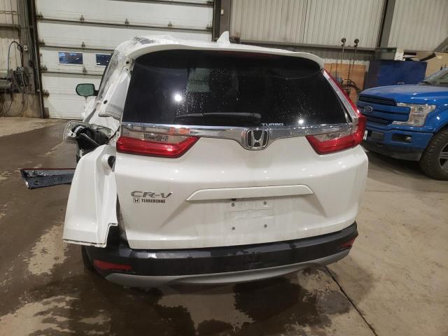 2HKRW1H38KH000683 - 2019 HONDA CR-V LX WHITE photo 6